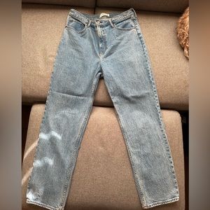 Abercrombie 90’s straight ultra high rise